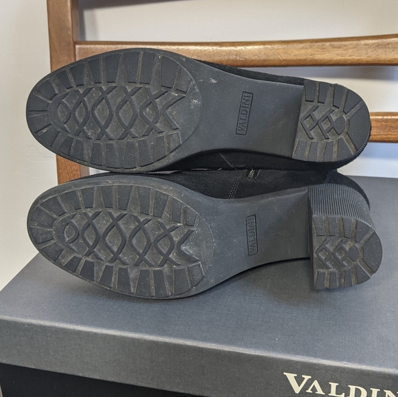 VALDINI Canada JADER black suede boots size 7.5 waterproof - Picture 2 of 4